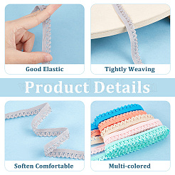 27 ярд двухцветной полиэстеровой эластичной ленты EC-GF0001-29