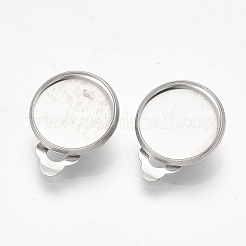 Accesorios para pendientes con clip de acero inoxidable 304 que no se deslustran&nbsp;LS-STAS-S079-81D