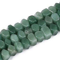 Естественный зеленый авантюрин бисер нитей G-N327-05-32