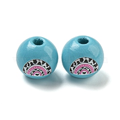 Европейский бисер из натурального дерева WOOD-F014-01C