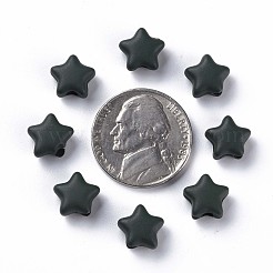 Лакированные бусины из акрила  MACR-S373-45-O