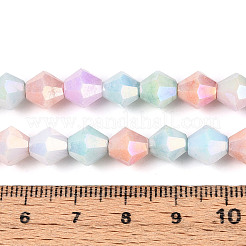 Антикоррозийные гальванические стеклянные бусины&nbsp;GLAA-T025-8mm-12A