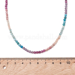 Halsketten aus 3.5 mm facettierten&nbsp;NJEW-JN05973