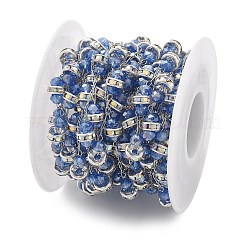 Стеклянные бусины ручной работы и цепочки из страз CHS-L028-02P