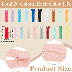 20 Stück 20 Farben Puppenbekleidungszubehör&nbsp;FIND-CY0002-17