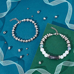 80 шт. 8 бусины из нержавеющей стали 201&nbsp;STAS-PH0004-24