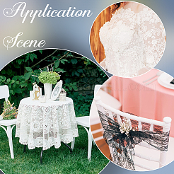 3 ярд полиэфирная вышивка цветок сетчатая ткань&nbsp;DIY-GF0011-37B