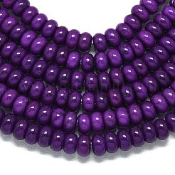 Натуральный Malaysia нефритовые бусы пряди&nbsp;G-B165-G01-6x10mm-10