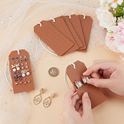 Органайзер для сережек из искусственной кожи EDIS-WH0022-34C