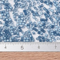 MIYUKIデリカビーズ  シリンダー  日本製シードビーズ  11/0  （db1811)染め夕暮れ青絹サテン  1.3x1.6mm  穴：0.8mm  約2000PCS /ボトル  10 G /ボトル&nbsp;SEED-JP0008-DB1811