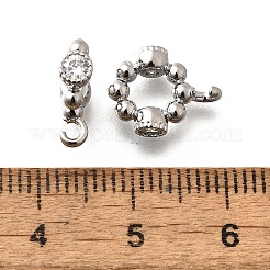 Латунные поручни из кубического циркония с микропаве KK-M318-16P