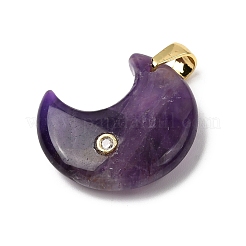 Подвески из натурального аметиста &nbsp;G-A297-02G-10