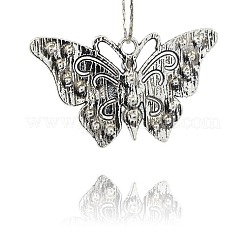 Vintage Schmetterling Halskette Zubehör&nbsp;TIBE-M001-80E