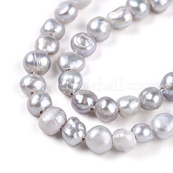 Нити из натурального культивированного пресноводного жемчуга PEAR-N014-03I-01