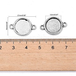 Tibetischer Stil Legierung Fassungen mit Verbinder&nbsp;LS-TIBE-M022-10AS