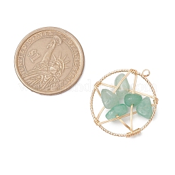 Натуральные зеленые авантюриновые самородки&nbsp;PALLOY-JF03038-04