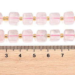 Natürlichen Rosenquarz Perlen Stränge&nbsp;G-F832-A02-01