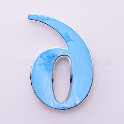 Пластиковые и ПВХ этикетки с номером KY-WH0023-B06-01