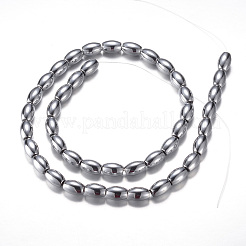 Electroplate magnetico ematite sintetico fili di perline&nbsp;G-A164-12B-04