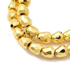 Стеклянные бусины с гальваническим покрытием &nbsp;EGLA-F166-08G