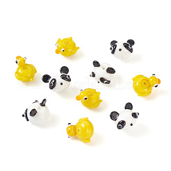 20 pz 2 perline fatte a mano in stile lampwork&nbsp;LAMP-CD0001-17