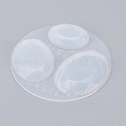 Ovale Silikon-Anhängerform&nbsp;X-DIY-F060-01
