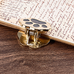 2 шт. окрашенных распылением зажимов из цинкового сплава&nbsp;AJEW-CP0009-12