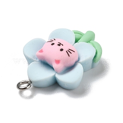 Подвески из непрозрачной смолы RESI-D055-082P