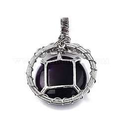 Природные подвески агат&nbsp;G-N326-146