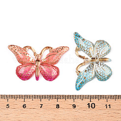 Печатные полупрозрачные акриловые подвески OACR-T028-17B