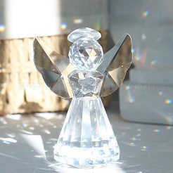 1 шт. стеклянные украшения для показа ангелов&nbsp;AJEW-DJ0002-49A