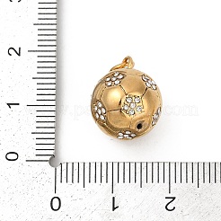 Pendentifs en acier inoxydable 304 micro pavés de zircones cubiques&nbsp;LS-STAS-D305-02G-B