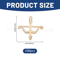 100 pièces pendentifs en alliage de style tibétain&nbsp;FIND-CA0010-59KCG
