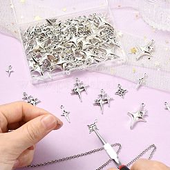 100 шт. 5 стиля полые подвески из сплава в тибетском стиле&nbsp;FIND-CJ0004-41