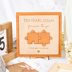 1 set regalo per il secondo anniversario di matrimonio per fidanzato e fidanzata&nbsp;DJEW-SP0001-07A