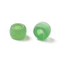 Матовые прозрачные пластиковые бусины KY-XCP0001-38