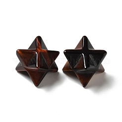 ナチュラルレッドタイガーアイビーズ  穴なし/ドリルなし  染め  スター  12.5~13x12.5~13x12.5~13mm&nbsp;G-A206-01B-33