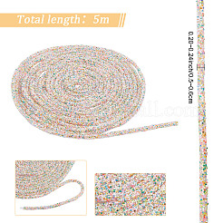 5м экологически чистый ПВХ трубчатый синтетический резиновый шнур RCOR-GF0001-01C