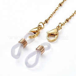 304 нержавеющая сталь спутниковые цепи цепочки для очков AJEW-EH00073