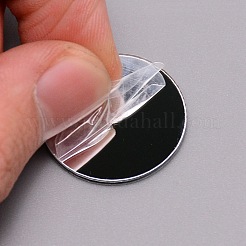 3D Spiegel flacher runder Acryl-Mosaik-Wandaufkleber&nbsp;DIY-WH0301-29