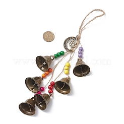 Подвеска в виде лунного железного колокольчика HJEW-TA00379