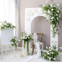 1 пакетик искусственных цветов из гофрированной бумаги&nbsp;DIY-SC0032-64A