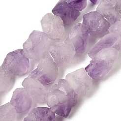 Natürlichen Amethyst Perlen Stränge&nbsp;G-O173-010B-01