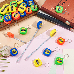 88 шт. двухцветные пластиковые рулетки из полипропилена&nbsp;TOOL-WA0001-01