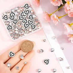 Сплав бусины сердце FIND-SP0002-19A