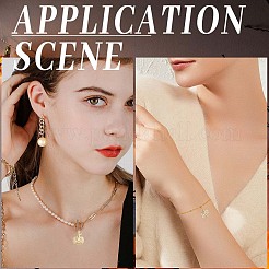 6 шт. подвески из латуни с кубическим цирконием на Хэллоуин ZIRC-BBC0003-41