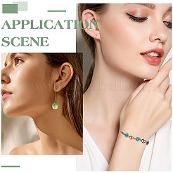 56 шт. 7-х цветные бусины-фрукты ручной работы в технике лэмпворк&nbsp;LAMP-ME0001-24