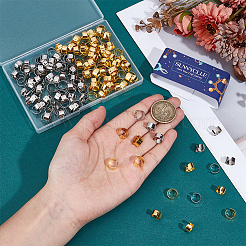 200 шт. 2 цвета цинковый сплав дреды бусины украшение для волос&nbsp;FIND-SC0020-35