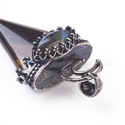 Натуральный смешанный камень большие подвески&nbsp;G-F639-06