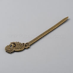 Палочки для волос феникс из сплава&nbsp;LS-MRMJ-WH0077-100I-AB